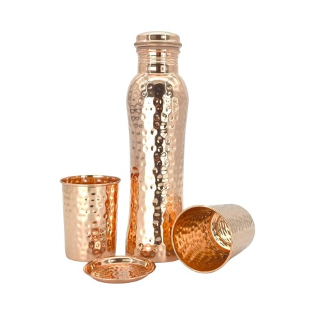 Miedziane-zestaw-naczyń-do-wody-miedź-certyfikowana