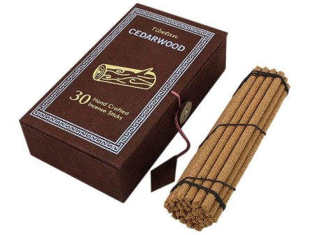 Zestaw Upominkowy z Kadzidełkami Himalajskimi - Drzewo Cedrowe