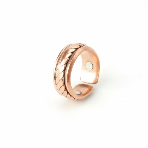 Przejdź do produktu Pierścionek miedziany z magnesami APOLLO