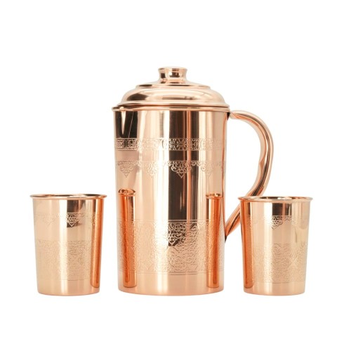 Przejdź do produktu Miedziany zestaw naczyń ANDALUCIA Premium