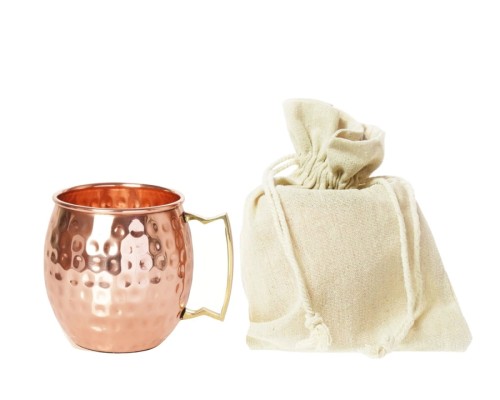 Przejdź do produktu Kubek miedziany młoteczkowany z Indii 500 ml Orient Outlet 