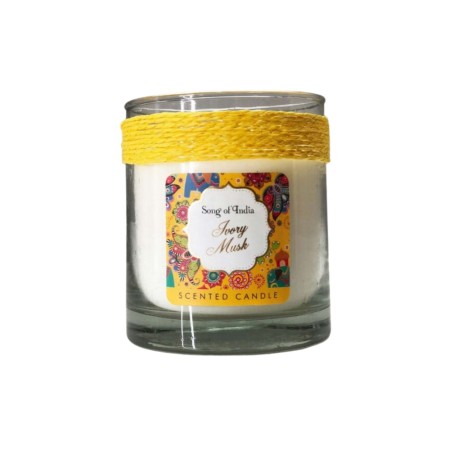Świeca sojowa w szkle IVORY MUSK 200g Little Pleasures Song of India 3.jpg