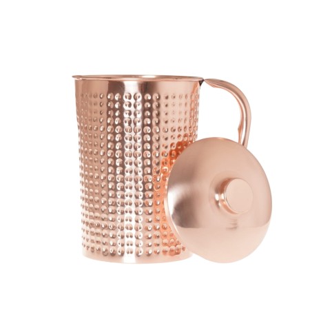 Miedziany dzbanek tłoczony DIAMOND 2L Orient